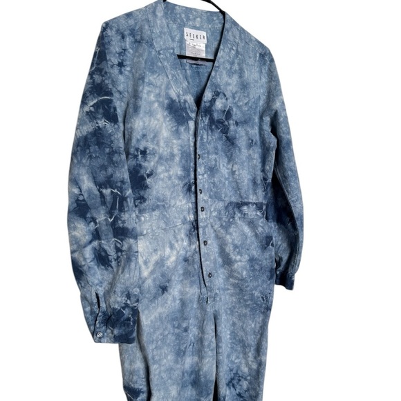 Seeker x Free People Tie Dye Jumpsuit Size Small - Picture 3 of 12